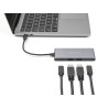 Delock 4 Port USB Type-C™ Hub mit 2 x USB Typ-A und 2 x USB Type-C™ 10 Gbps