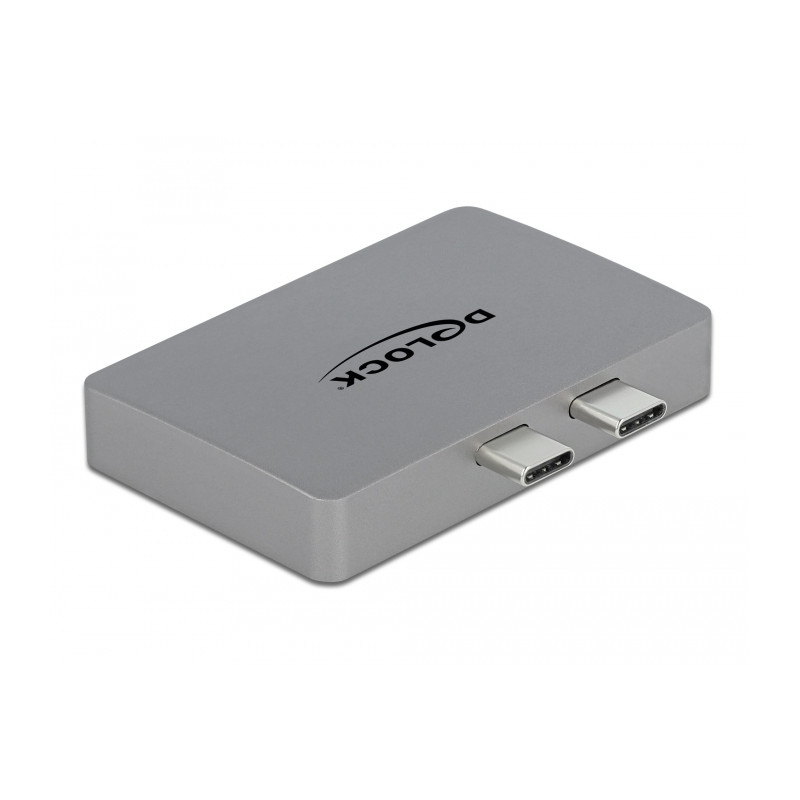 Delock Dual HDMI Adapter mit 4K 60 Hz und PD 3.0 für MacBook