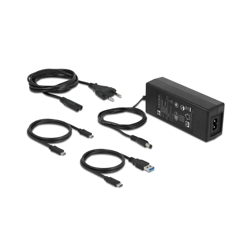 Delock M.2 Dockingstation für 4 x M.2 NVMe PCIe SSD mit Klon Funktion