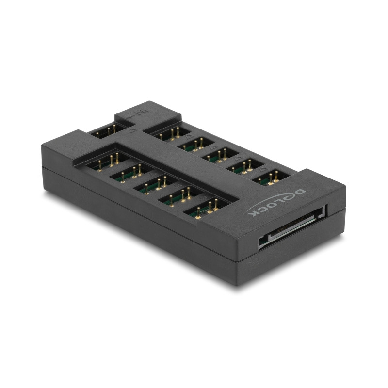 Delock RGB Hub für ARGB LEDs mit 10 Ports