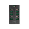 Delock RGB Hub für ARGB LEDs mit 10 Ports