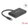 Delock USB 3.2 Gen 2 USB Type-C™ Hub mit 4 x USB Type-C™ Buchse - 10 Gbps
