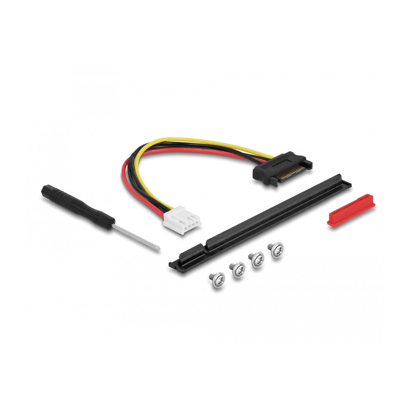Delock M.2 Key M zu PCIe x16 NVMe Adapter mit 20 cm Kabel