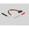 Delock M.2 Key M zu U.2 SFF-8639 NVMe Adapter gewinkelt mit 20 cm Kabel