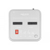 Delock Dockingstation für 1 x M.2 NVMe SSD + 1 x M.2 SATA SSD mit SD Express (SD 7.1) Card Reader und Klon Funktion