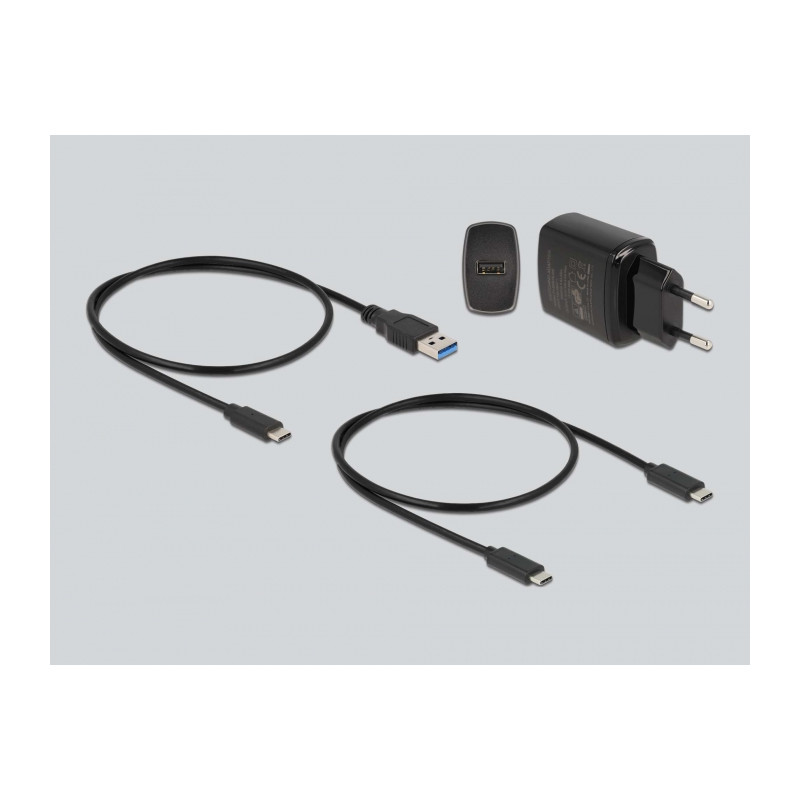 Delock Dockingstation für 1 x M.2 NVMe SSD + 1 x M.2 SATA SSD mit SD Express (SD 7.1) Card Reader und Klon Funktion