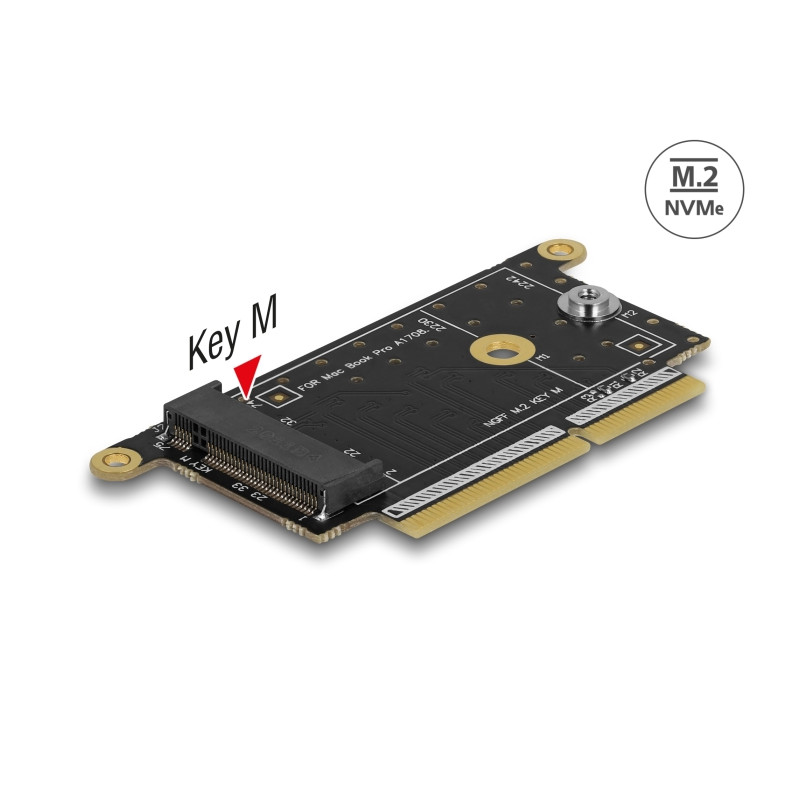 Delock Konverter MacBook Pro SSD zu M.2 NVMe Slot