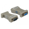 Delock Konverter 1 x Seriell RS-232 DB9 zu 1 x Seriell RS-485 mit ESD Schutz 15 kV Überspannungsschutz 600 W