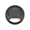 Delock 2 Port Tisch-Hub 2 x SuperSpeed USB Typ-A und Card Reader für SD und Micro SD