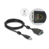 Delock Isolator USB 2.0 Typ-A zu RS-232 D-Sub 9 Stecker galvanische Trennung 2,5 kV 2m