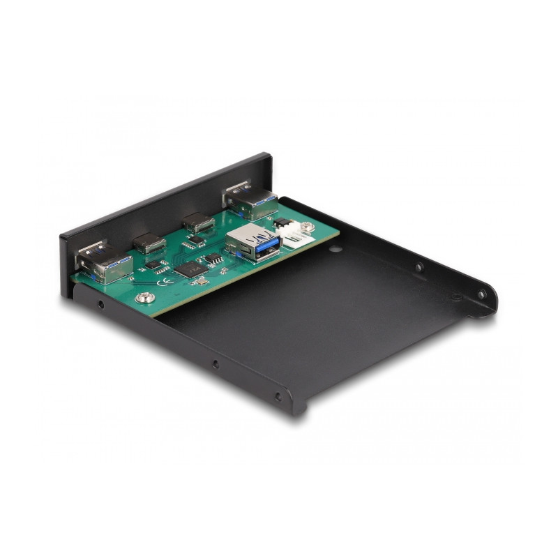 Delock Front Panel 3.5″ USB 5 Gbps 2 x USB Type-C™ + 2 x USB Typ-A