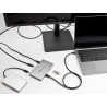 Delock Thunderbolt™ 4 Hub 3 Port mit zusätzlichem SuperSpeed USB 10 Gbps Typ-A Port - 8K