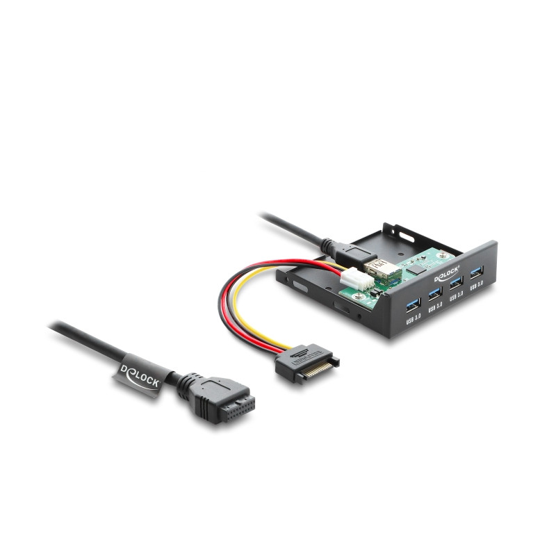 Delock Front Panel 3.5″ USB 5 Gbps 4 x USB Typ-A