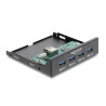 Delock Front Panel 3.5″ USB 5 Gbps 4 x USB Typ-A