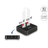 Delock M.2 Dockingstation für 2 x M.2 NVMe PCIe SSD mit Klon Funktion