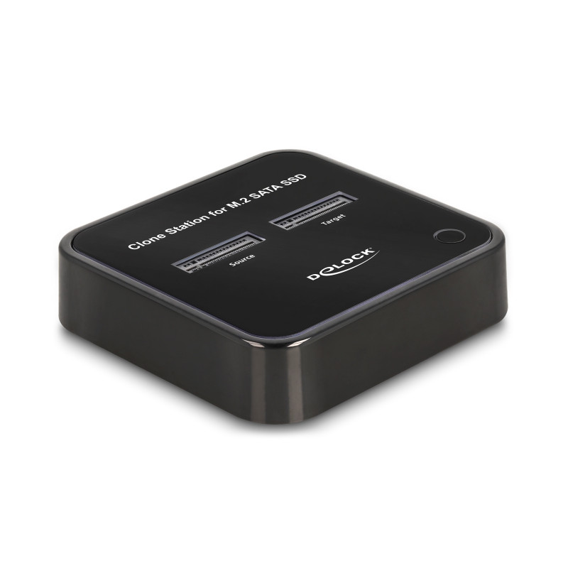 Delock M.2 Dockingstation für 2 x M.2 SATA SSD mit Klon Funktion