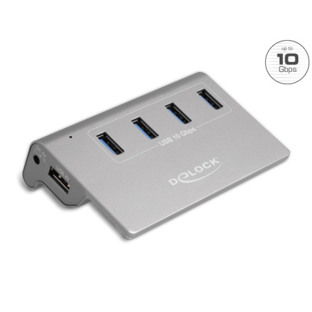 Delock USB 10 Gbps Hub mit 4 USB Typ-A Ports
