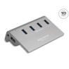 Delock USB 10 Gbps Hub mit 4 USB Typ-A Ports