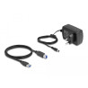 Delock USB Dual Dockingstation für 2 x SATA HDD / SSD mit Klon Funktion und Card Reader + zusätzlichem USB Port