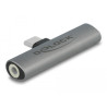 Delock Audio Adapter USB Type-C™ zu Klinkenbuchse und USB Type-C™ PD grau