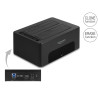Delock USB Dual Dockingstation für 2 x SATA HDD / SSD mit Klon- und Löschfunktion