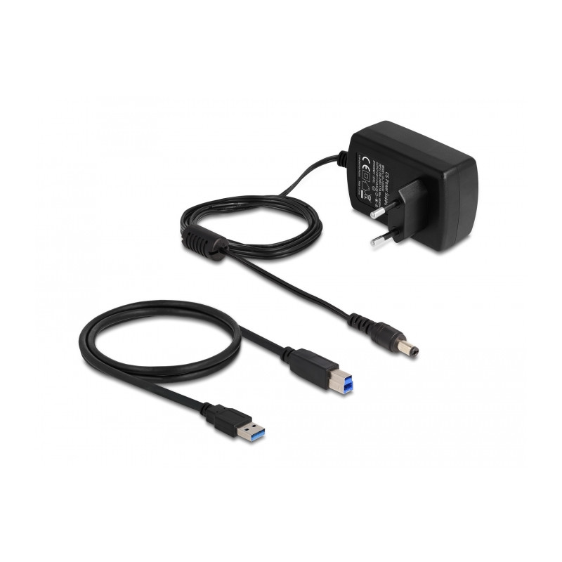 Delock USB Dual Dockingstation für 2 x SATA HDD / SSD mit Klon- und Löschfunktion