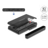 Delock USB Type-C™ Konverter für 1 x M.2 NVMe SSD + 1 x SATA SSD / HDD mit Klon Funktion