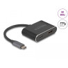 Delock USB Type-C™ Adapter zu HDMI (DP Alt Mode) 8K mit HDR und Power Delivery 100 W