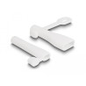Delock Staubschutz für USB Typ-A Stecker und Apple Lightning™ Stecker Set 2 Stück weiß