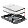 Delock Einbaurahmen 3.5″ - 2 x 2.5″ HDD