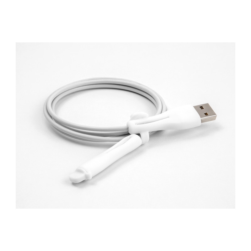Delock Staubschutz für USB Typ-A Stecker und Apple Lightning™ Stecker Set 2 Stück weiß