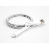 Delock Staubschutz für USB Typ-A Stecker und Apple Lightning™ Stecker Set 2 Stück weiß