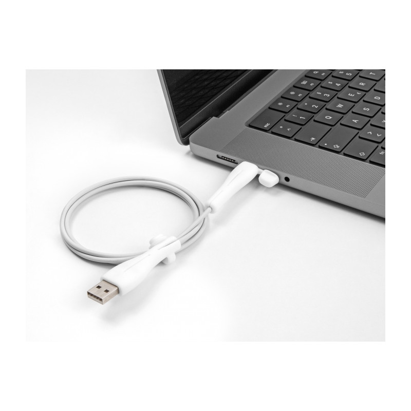 Delock Staubschutz für USB Typ-A Stecker und USB Type-C™ Stecker Set 2 Stück weiß
