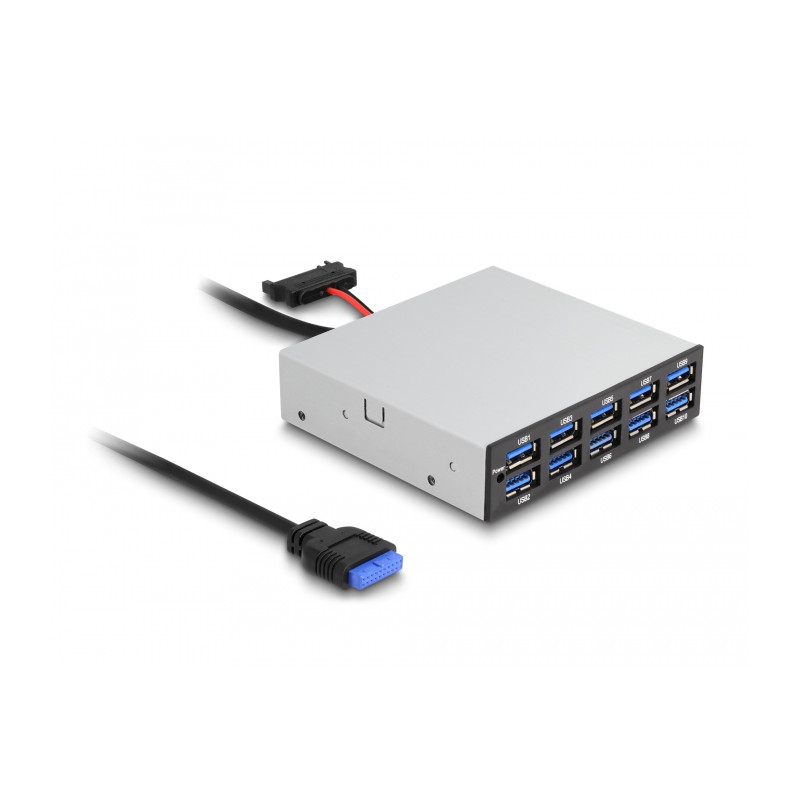 Delock Front Panel 3.5″ USB 5 Gbps 10 x USB Typ-A