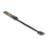 Delock Riser Karte NVMe M.2 Key A+E Stecker zu Key M Slot mit 20 cm Kabel