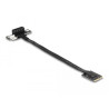 Delock M.2 Key A+E zu PCIe x1 NVMe Adapter gewinkelt mit 20 cm Kabel