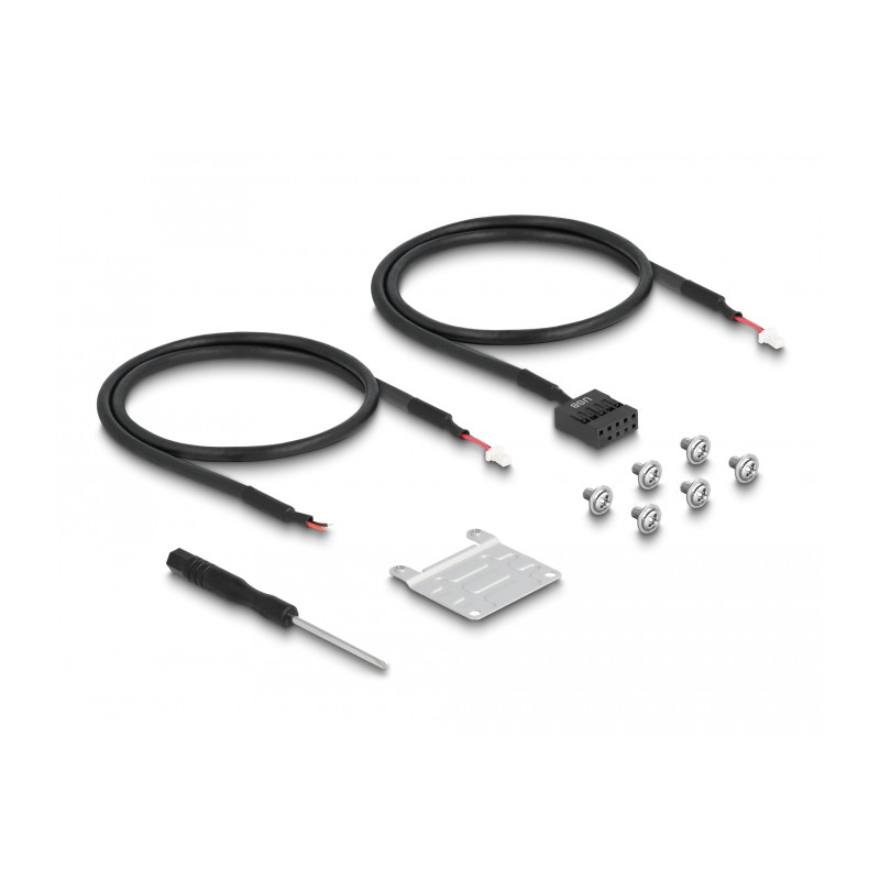 Delock Konverter M.2 Key B+M Stecker zu 1 x Mini PCIe Slot half size / full size mit flexiblem Kabel