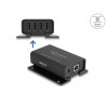 Delock 4 Port USB 2.0 Isolator Hub mit 5 kV Isolation für Datenleitung