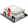 Delock Einbaurahmen 3.5″ - 2 x 2.5″ HDD