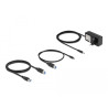 Delock Externer USB 5 Gbps 6 Port Hub mit Schalter und SD / Micro SD Slot