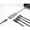 Delock USB 5 Gbps 2 Port USB Type-C™ und 2 Port Typ-A Hub mit USB Type-C™ Anschluss