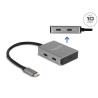 Delock USB 10 Gbps 4 Port USB Type-C™ Hub mit USB Type-C™ Anschluss