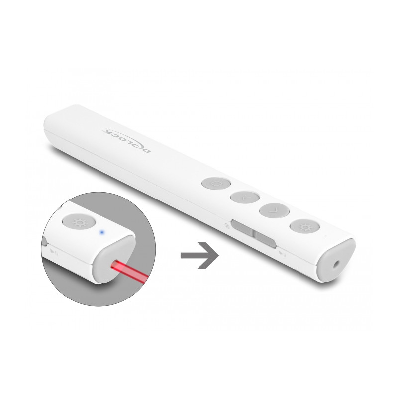 Delock USB Laser Presenter weiß
