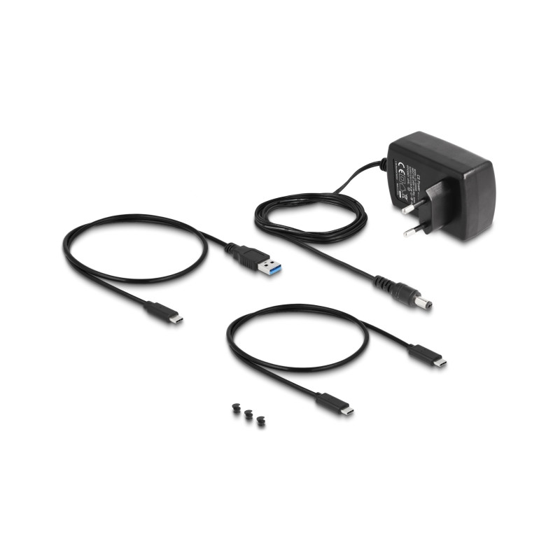 Delock USB Type-C™ Konverter für 1 x M.2 SSD oder 1 x SATA SSD / HDD