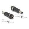Delock Adapter DC 5,5 x 2,1 mm Buchse zu DC 5,5 x 2,5 mm Stecker