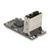 Delock M.2 2242 Key B+M Kontroller zu 4 x SATA mit 1 m Kabel