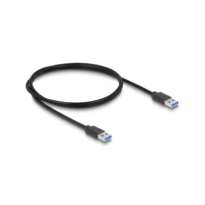 Delock Externer USB 5 Gbps 4 Port Hub 2 x USB Typ-A und 2 x USB Type-C™ mit Feststellschraube