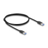 Delock Externer USB 5 Gbps Hub mit 2 x USB Typ-A, 1 x USB Type-C™ und SD + Micro SD Slot mit Feststellschraube