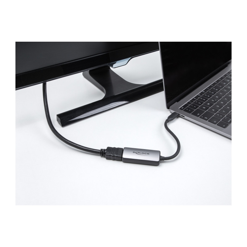 Delock USB Type-C™ Adapter zu HDMI (DP Alt Mode) 8K 60 Hz mit HDR und HDCP