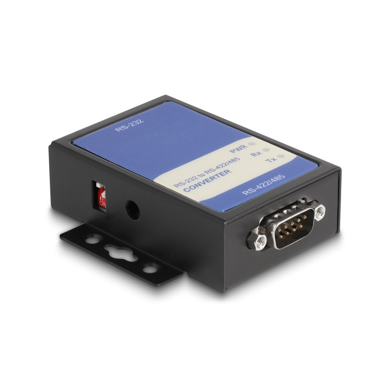 Delock Konverter 1 x RS-232 zu 1 x RS-422/485 mit 15 kV ESD Schutz Netzteil 240 V